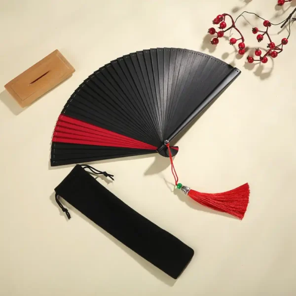 Classical Chinese Bamboo Dance Fan