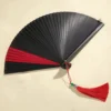 Classical Chinese Bamboo Dance Fan
