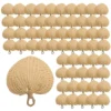 Natural Raffia Palm Leaf Hand Fan