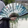 Large Bamboo Chinese Folding Hand Fan